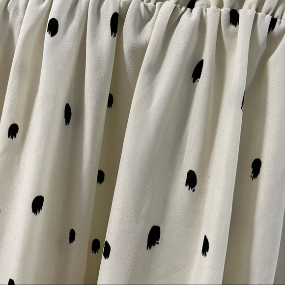 Everly Sweetheart Polka Dot Maxi Dress with Pockets Size Small - Picture 3 of 9